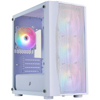 Корпус 1stPlayer X3-M-WH-4F1-W