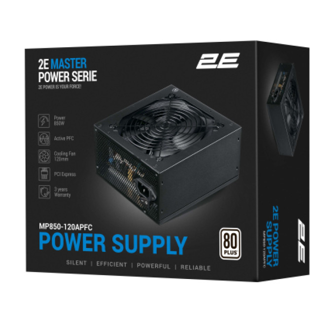 2E Блок живлення 2E 850W Master Power (2E-MP850-120APFC)