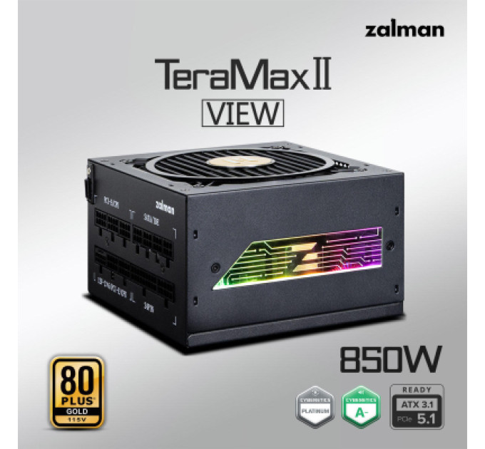 Zalman Блок живлення Zalman 850W Teramax 2 View (ZM850-TMX2VIEW)