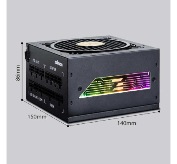 Zalman Блок живлення Zalman 850W Teramax 2 View (ZM850-TMX2VIEW)