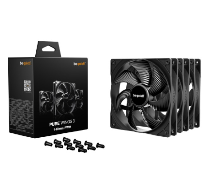 Be quiet! Кулер до корпусу Be quiet! PURE WINGS 3 140mm PWM в компл (BL139)