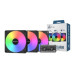 MONTECH Кулер до корпусу MONTECH GF120 V2 ARGB PWM 3I (GF120 V2 ARGB PWM 3I1(B))