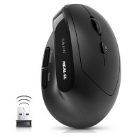 Миша бездротова REAL-EL RM-490W Black
