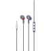 SkyDolphin Гарнітура SkyDolphin SR01 with mic Silver (HF-000476)