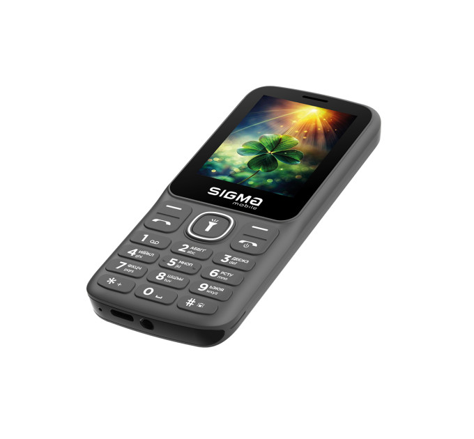 Sigma mobile Мобiльний телефон Sigma mobile X-style 242 Lucky Grey