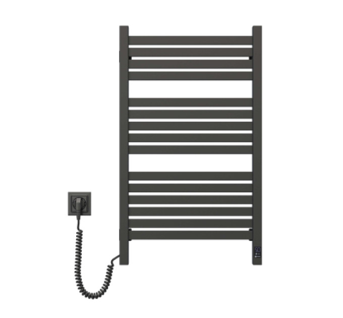 Navin Сушарка для рушників Navin Авангард Х, 800х480, Wi-Fi, чорний муар, лівобічна (12-272155-4880)