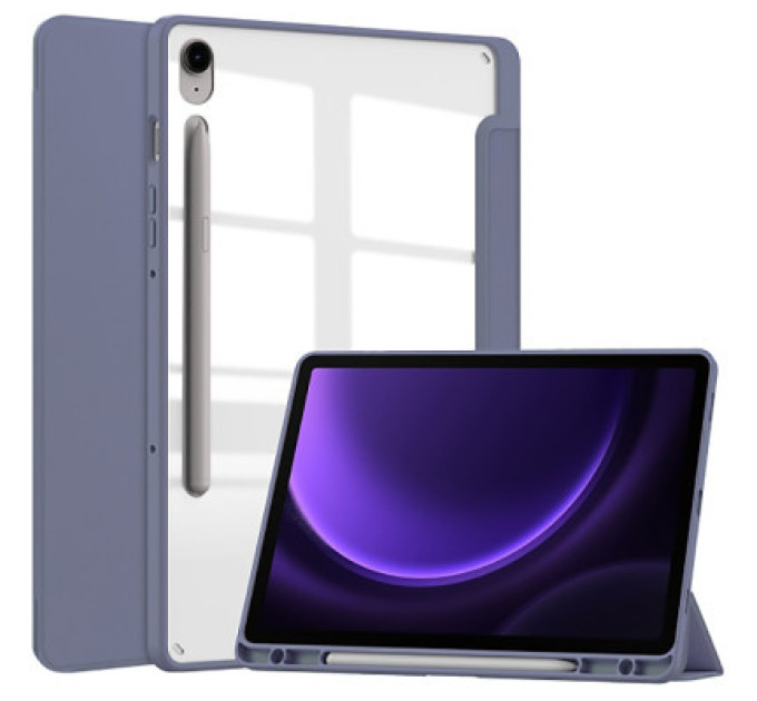BeCover Чохол до планшета BeCover Soft Edge stylus holder Samsung Tab S9 (SM-X710/SM-X716)/S9 FE (SM-X510/SM-X516B) 11.0" Purple (710443)