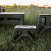 Tribe Стілець складаний Tribe Camp Chair Low пластиковий Olive (T-EF-0001-olive)