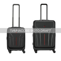 Набір валіз Wenger Amplix Hardside (S+M), чорні (653332)