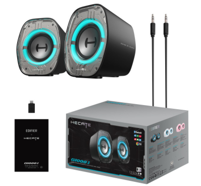 Edifier Акустична система Edifier Hecate G1000 II USB Black (G10002Black)