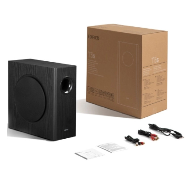 Edifier Домашній сабвуфер Edifier T5s Subwoofer Black (T5sblack)