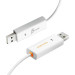 J5create Дата кабель USB 2.0 AM/AM 1.8m Windows & Mac J5create (JUC400-N)