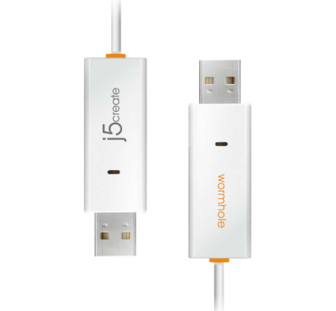 J5create Дата кабель USB 2.0 AM/AM 1.8m Windows & Mac J5create (JUC400-N)