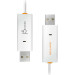 J5create Дата кабель USB 2.0 AM/AM 1.8m Windows & Mac J5create (JUC400-N)
