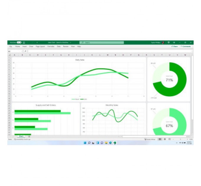 Офісний додаток Microsoft 365 Personal 32/64 AllLngSub PKLic 15 місяців Online Конверт (QQ2-01237-ESD)