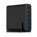 Gembird Зарядний пристрій Gembird 4xUSB-C PD25W + 2xUSB QC3.0 18W black (TA-UC-2A4C-PD75-01-BK)