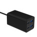 Gembird Зарядний пристрій Gembird 2xUSB-C PD65W + 2xUSB QC3.0 30W black (TA-UC-2A2C-PD65-01-BK)