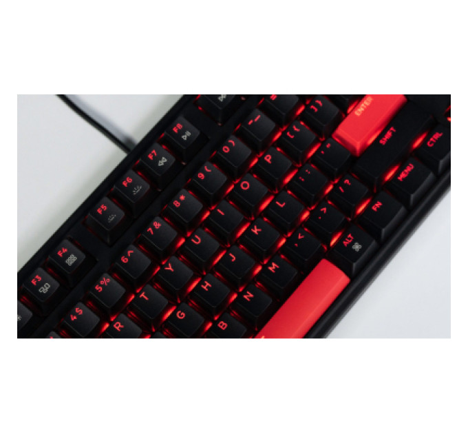 Lemokey Клавіатура Lemokey Keychron X3 Red RGB USB Black (X3-H1-UA)