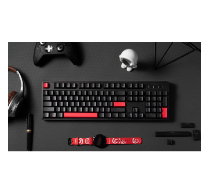 Lemokey Клавіатура Lemokey Keychron X3 Red RGB USB Black (X3-H1-UA)