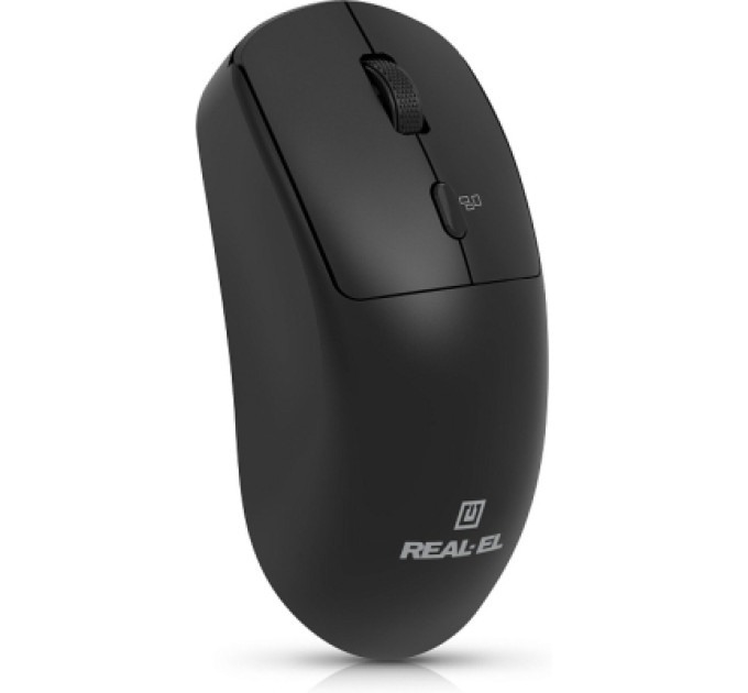 REAL-EL Мишка REAL-EL RM-317W Wireless Black (EL123200052)