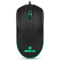 REAL-EL Мишка REAL-EL RM-515 USB Black (EL123200059)