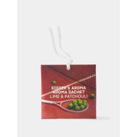 Ароматичне саше Sister's Aroma Lime & Patchouli 15 г (4820227785926)