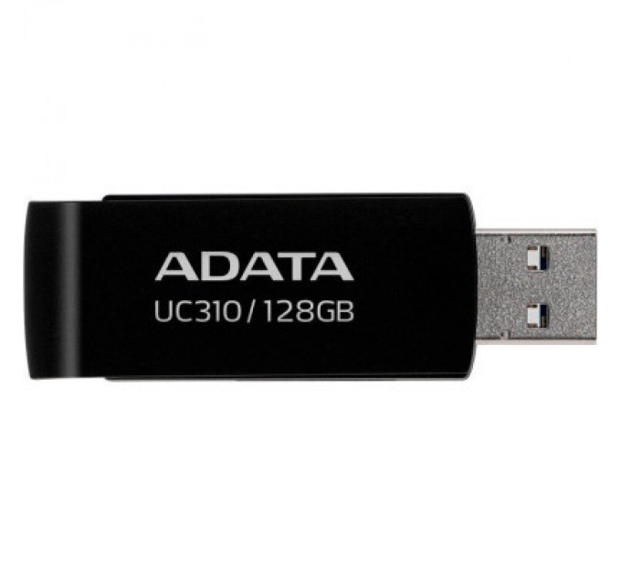 USB флеш накопичувач ADATA 128GB UC310 USB 3.2 Black (UC310-128G-RBK)