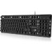 REAL-EL Клавіатура REAL-EL RK-7015 USB Black (EL123100049)