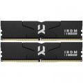 Модуль пам'яті для комп'ютера DDR5 32GB (2x16GB) 6000 MHz IRDM Black Goodram (IR-6000D564L36S/32GDC)