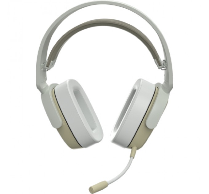 Навушники Ajazz AHM09 MAX 3-Mode Gray/White (AHM09-MAX-GW)