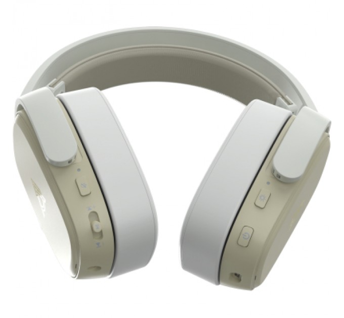 Навушники Ajazz AHM09 MAX 3-Mode Gray/White (AHM09-MAX-GW)