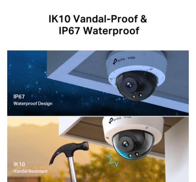 Камера відеоспостереження TP-Link VIGI C240-2.8