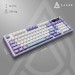 Клавіатура Ajazz AK980 V2 Gift Switch V2 Wireless/Bluetooth/USB UA White/Blue (AK980-V2-G-PWB)