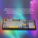 Клавіатура Ajazz AK980 MAX Magnetic Switch USB UA Black/Grey/Yellow (AK980-MAX-M-BGY)