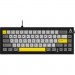 Клавіатура Ajazz AK650 Moon Yellow Switch USB UA Black/Grey/Yellow (AK650-MY-GWY)
