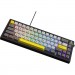 Клавіатура Ajazz AK650 Moon Yellow Switch USB UA Black/Grey/Yellow (AK650-MY-GWY)