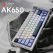 Клавіатура Ajazz AK650 Sea Salt Switch USB UA White/Blue (AK650-SS-BWB)
