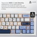 Клавіатура Ajazz AK650 Sea Salt Switch USB UA White/Blue (AK650-SS-BWB)