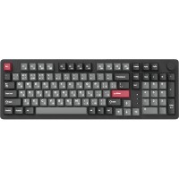 Клавіатура GamePro Asgard Drakkar Keychron Super Red Switch Wireless/Bluetooth/USB UA Black (MK305BK)
