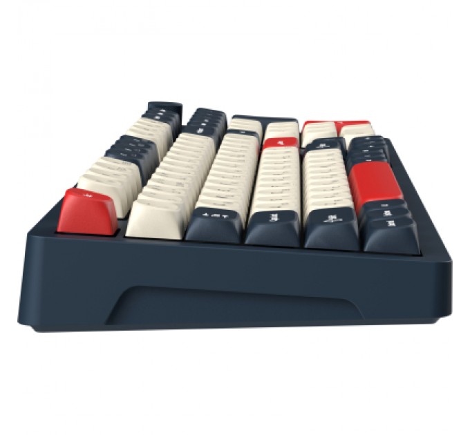 Клавіатура GamePro Asgard Drakkar Keychron Super Red Switch Wireless/Bluetooth/USB UA Blue (MK305BL)