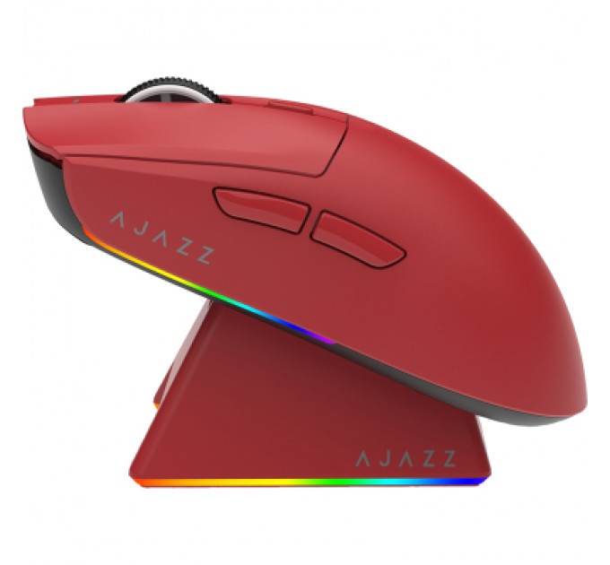 Мишка Ajazz AJ139 V2 MC Wireless/Bluetooth/USB Red (AJ139-V2-MC-R)