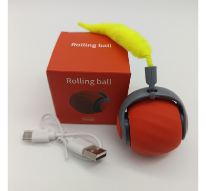 Іграшка для котів Me&Pet Інтерактивний м'яч червоний (NMP20-2)