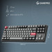 GamePro Клавіатура GamePro Asgard Ragnar Wireless/Bluetooth/USB UA Black (MK285BK)