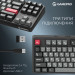 GamePro Клавіатура GamePro Asgard Ragnar Wireless/Bluetooth/USB UA Black (MK285BK)