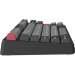 GamePro Клавіатура GamePro Asgard Ragnar Wireless/Bluetooth/USB UA Black (MK285BK)