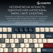 GamePro Клавіатура GamePro Asgard Ragnar Wireless/Bluetooth/USB UA Blue (MK285BL)
