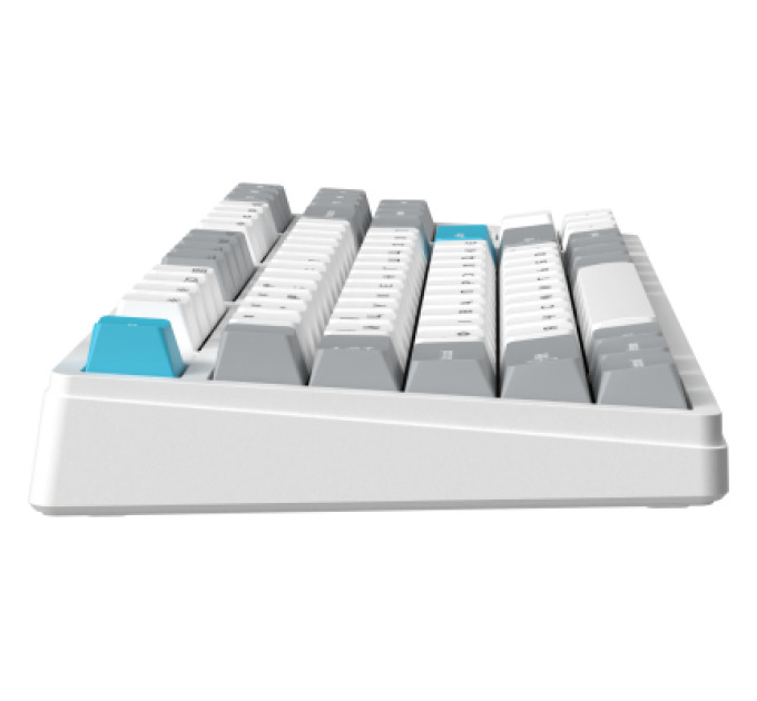 GamePro Клавіатура GamePro Asgard Ragnar Wireless/Bluetooth/USB UA White (MK285WH)