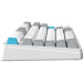 GamePro Клавіатура GamePro Asgard Ragnar Wireless/Bluetooth/USB UA White (MK285WH)