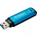 USB флеш накопичувач Kingston 128GB IronKey Vault Privacy 50 Blue USB 3.2 (IKVP50/128GB)