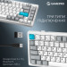 GamePro Клавіатура GamePro Asgard Yord Wireless/Bluetooth/USB UA White (MK266WH)